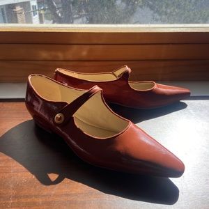 Sam Edelman Jene Mary Jane Pointed Toe Flat